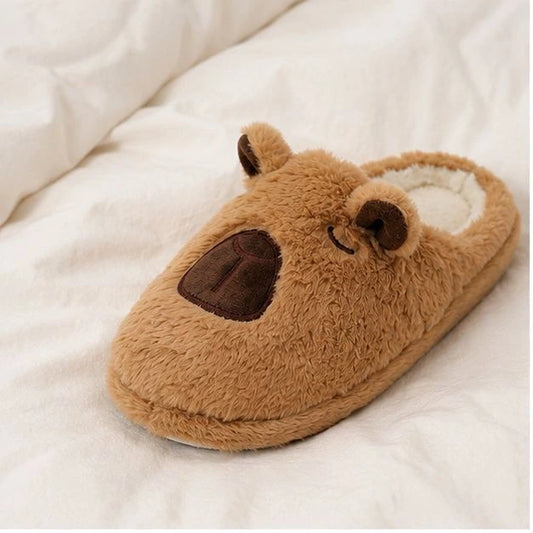 Pantofole Capibara — Soffici, Calde, Antiscivolo